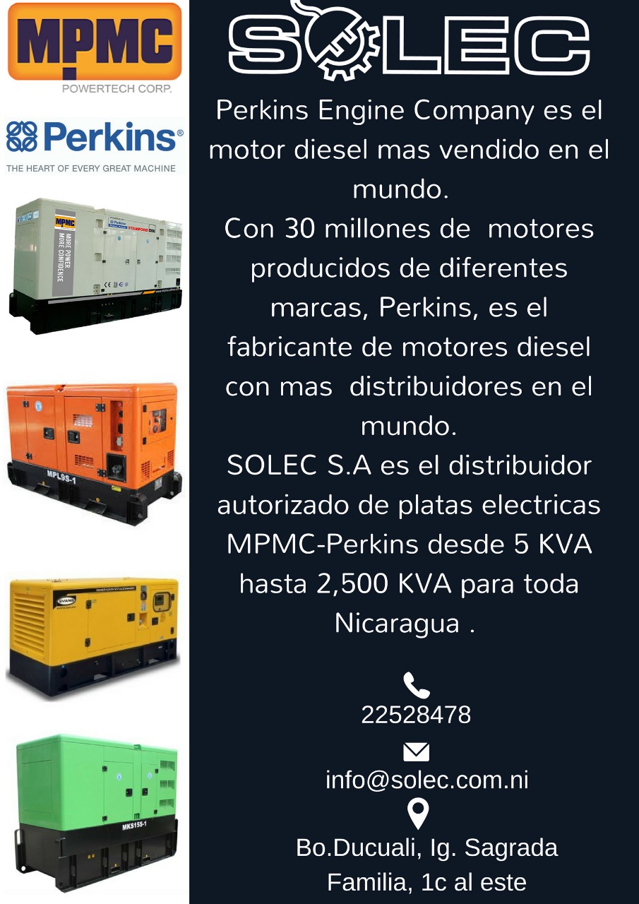Plantas eléctricas Perkins SOLEC