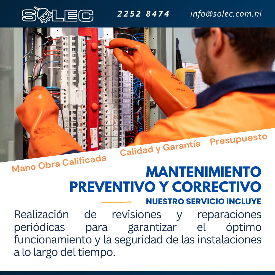 Mantenimiento preventivo SOLEC
